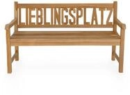 Garden Pleasure Gartenbank Teak Gartenbank LIEBLINGSPLATZ 150 cm 3-sitzig mit