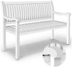 tillvex Gartenbank Holz Parkbank Massiv Sitzbank wetterfest, Holzbank...