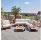 MCW Loungeset MCW-H54-Set, (4-tlg), Wasserabweisende und abnehmbare Bez&uuml;ge,...
