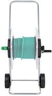 vidaXL Schlauchaufroller Schlauchwagen f&uuml;r 60 m 1/2" Schlauch Stahl, (1-tlg)