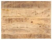 vidaXL Tischplatte Tischplatte Massivholz 25-27 mm 90x60 cm (1 St)