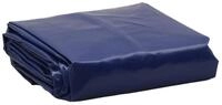 vidaXL Schutzplane 25 x 45 m Abdeckplane Blau 2,5x4,5 m 600 gm&sup2;