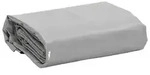 vidaXL Schutzplane 4 x 4 m Abdeckplane Grau 4x4 m 600 gm&sup2;