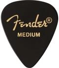 Fender Plektrum, Picks 351 Black medium - Plektren Set