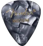 Fender Plektrum, Picks 351 Black Moto Medium - Plektren Set