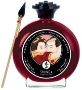SHUNGA K&ouml;rperpflegemittel Bodypainting Erotik Art - Sparkling Strawberry Wine,