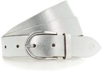 Tamaris Lederg&uuml;rtel "Cleena Silver" 3 cm breit, leicht strukturierte Oberfl&auml;che,