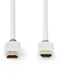 Nedis CVBW34000WT15 HDMI-Kabel, High Speed ​​HDMI Kabel mit Ethernet, High Speed
