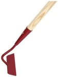 Floraworld Gartenhacke, 16 cm Arbeitsbreite, R&uuml;ben- und Unkrauthacke mit Stiel