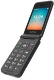 myPhone myPhone Flip LTE Klapphandy Dual SIM Schwarz Smartphone