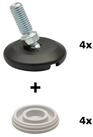 WAGNER design yourself M&ouml;belfu&szlig; QuickClick&reg; M&ouml;belgleiter I 4er-Set...