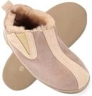 Vanuba COLUMBIA Damen Hausschuh Echtleder H&uuml;ttenschuhe/Winter-Hausschuhe/Gef&uuml;ttert