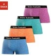 Bruno Banani Boxer Boxershorts f&uuml;r Herren (Packung, 4-St) mit Kontrast-Webbund