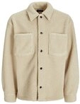 Jack & Jones Blouson Teddy Design mit Karomuster und Knopfverschluss JORNEWTON TEDDY