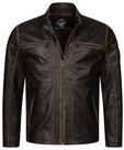 Rock Creek Lederjacke Herren Leder Jacke H-351