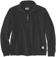 Kapuzenpullover CARHARTT "Half-Zip", Damen, Gr. XL, schwarz, Obermaterial: 50%