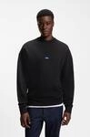 Sweatshirt HUGO "Nedro", Herren, Gr. L, schwarz (schwarz001), Sweatware,