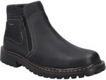 Stiefelette JOSEF SEIBEL "Chance 55, schwarz", Herren, Gr. 39, schwarz, Obermaterial: