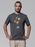 wat? Apparel T-Shirt Balloon Spaceman