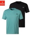 KangaROOS T-Shirt (2er-Pack) mit KangaROOS Print auf der Brust