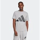 adidas Sportswear T-Shirt ESSENTIALS BIG LOGO klassische Silhouette, mit