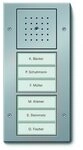 GIRA Gegensprechanlage, T&uuml;rstationmodul reinwei&szlig; 6RT T&uuml;rko Aufputz Bus m.