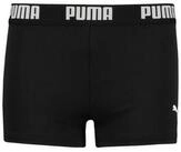PUMA Badehose PUMA SWIM BOYS LOGO TRUNKS mit elastischem Bund, f&uuml;r Boys,