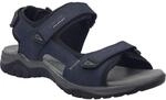 Sandale JOSEF SEIBEL "Arlo 02, indigo", Herren, Gr. 40, blau (indigo), Obermaterial: