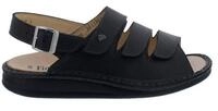 Finn Comfort Finn Comfort Sandale Sylt 2509-676393, Glattleder, Schwarz, Fu&szlig;bett zu