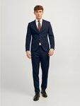 Jack & Jones Anzug JPRFRANCO Extra schmal, pflegeleicht, stilvoll mit fallendem