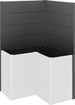 Biohort Sichtschutzelement, f&uuml;r Hochbeet Belvedere L100 (L-Form), LxH: 102x91...