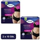 TENA Inkontinenz-Pants TENA - Silhouette Plus Black, L Gr., 20-St.