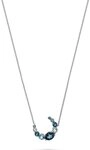CHRIST Collier CHRIST Damen-Kette 375er Wei&szlig;gold 1 Topas