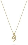 CHRIST Goldkette CHRIST Damen-Kette 375er Gelbgold Schlange