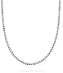 CHRIST Collier CHRIST Herren-Kette 925er Silber silberfarben 60