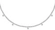 CHRIST Silberkette CHRIST Damen-Kette 925er Silber, recycelt Zirkonia