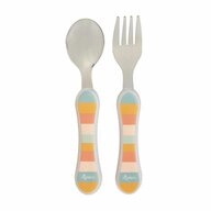 Sigikid Kinderbesteck 4 Freunde Yellow, Edelstahl