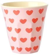 rice Becher Rice Becher Melaminbecher aus 100% Melamin Sweet Hearts Print medium