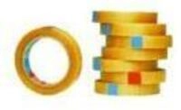 tesa Klebeband tesa Klebeband farblos Tesafilm 4104 66mx12mm 12 Stk