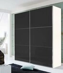 Wimex Schwebet&uuml;renschrank Level by fresh to go mit Glast&uuml;ren