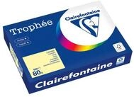 CLAIREFONTAINE Kopierpapier Kopierpapier 1977PC A4 80g gelb 500 Blatt