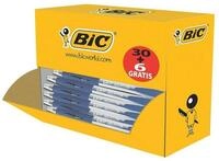 BIC Kugelschreiber Atlantis Classic, (36-tlg), mit transparentem Schaft