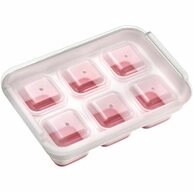 WESTMARK Eisw&uuml;rfelform mit Deckel, zum Herstellen von 6 Eisw&uuml;rfeln, Cube,...
