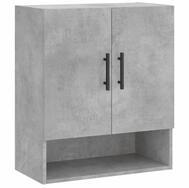 vidaXL H&auml;ngeschrank Wandschrank Betongrau 60x31x70 cm Holzwerkstoff