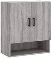 vidaXL H&auml;ngeschrank Wandschrank Grau Sonoma 60x31x70 cm Holzwerkstoff (1-St)