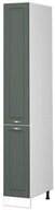 Vicco Hochschrank Fame-Line, Gr&uuml;n-Gold Landhaus/Wei&szlig;, 30 cm (1-St)