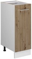 Vicco Apothekerschrank R-Line, Artisan-Eiche/Wei&szlig;, 30 cm ohne Arbeitsplatte...