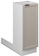 Vicco Unterschrank Fame-Line, GrauBeige/Wei&szlig;, 30 cm ohne Arbeitsplatte (1-St)