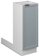 Vicco Unterschrank Fame-Line, Hellblau-grau/Wei&szlig;, 30 cm ohne Arbeitsplatte...