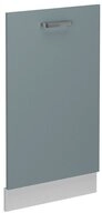 Vicco Frontblende R-Line, Blau-Grau/Wei&szlig;, 45 cm ohne Arbeitsplatte (1 St)